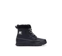 Sorel Explorer Carnival Waterproof, Botas de Invierno para mujer, Black X Sea Salt, 43 EU