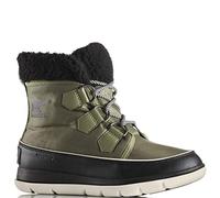 Sorel Explorer Carnival Waterproof, Botas de Invierno para mujer, Hiker Green X Black, 38.5 EU