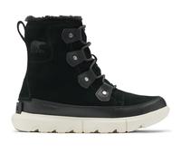 Sorel Explorer Joan WP, Botas de invierno impermeables, Mujer, Black Fawn Explorer 2 Joan Faux Fur, 36 EU