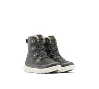 Sorel Explorer Joan WP, Botas de invierno impermeables, Mujer, Grill Fawn Explorer 2 Joan Faux Fur, 37 EU