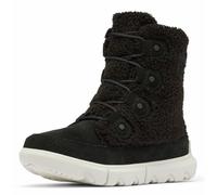 Sorel Explorer Next Joan - Botas acogedoras para mujer, Negro, piedra lunar 2, 39 EU