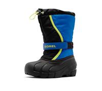 Sorel Flurry Boot, Botas de nieve, Unisex niños, Black Super Blue Youth Collection 2024, 33 EU
