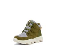 SOREL Kinetic Impact Caribou Plus - Botas impermeables para mujer, Verde utilitario/aloe claro, 41 EU