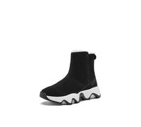 Sorel Kinetic Impact Short Boot WP, Botas de invierno impermeables, Mujer, Black Sea Salt, 40 EU