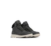 Sorel Mac Hill Lite Mid Plus WP, Botas de invierno impermeables, Hombre, Grill Black, 47 EU