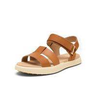 Sorel Ona Ave - Sandalias planas con correa al tobillo para mujer, té helado/goma de mascar, talla 40