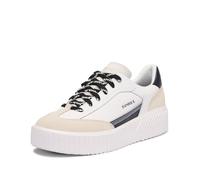 Sorel ONA Ave T-Toe, Zapatillas de Verano Mujer, Sal Marina Negra, 38.5 EU