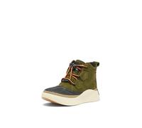 Sorel Out N About 4 Classic WP, Botas de moda, Unisex niños, Utility Green Black, 37 EU