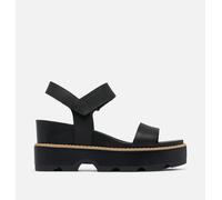 Sorel - Sandalia De Cuña Con Correa En Y Joanie™ IV - Negro - Talla 38.5 EU - Mujer