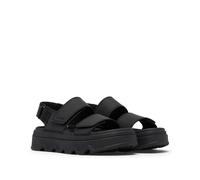 SOREL Sandalias de doble correa Kinetic™ Sunchase. Color Negro