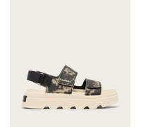 Sorel - Sandalias De Plataforma Kinetic™ Sunchase Con Estampado Y Cintas De Tobillo - Negro - Talla 41 EU - Mujer