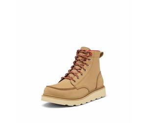 Sorel Slabtown - Botines impermeables con puntera tipo mocasín de 62 pies para hombre, Caribou Buff/Caribou Beige, 43 EU