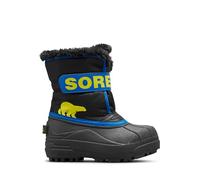 Sorel Snow Commander Boot, Botas de invierno, Unisex niños, Black Super Blue Toddler Collection 2024, 25 EU