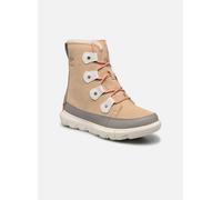 Sorel Explorer Joan WP, Botas de invierno impermeables, Mujer, Nova Sand Sea Salt Explorer 2 Joan Faux Fur, 36 EU