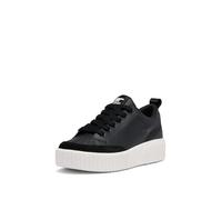 Sorel Tenis Bajos ONA Ave para Mujer, Negro (Black/Sea Salt), 40 EU