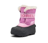 Sorel Toddler Snow Commander Boot, Botas para Nieve Unisex niños, Orchid, Pink Flare, 21 EU
