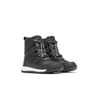 Sorel Whitney 2 Plus Lace WP, Botas para nieve, Unisex niños, Black Sea Salt Youth Collection 2024, 32 EU