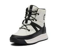 Sorel Whitney III Mid WP, Botas de Moda Mujer, Sea Salt, Black, 36 EU