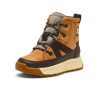 Sorel Whitney III Mid WP, Botas de Moda Youth Unisex, Tawny Buff, Black, 32 EU