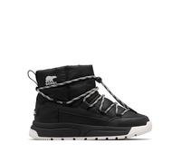 Sorel Whitney III Slip-ON WP, Botas de Moda Mujer, Black, Sea Salt, 38 EU