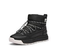 Sorel Whitney III Slip-ON WP, Botas de Moda Mujer, Black, Sea Salt, 41 EU