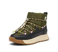 Sorel Whitney III Slip-ON WP, Botas de Moda Mujer, Utility Green, Black, 39 EU