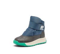 Sorel Whitney III Strap Mid WP, Botas de Moda Youth Unisex Toddler, Uniform Blue, Jet, 22 EU