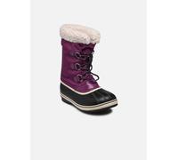Sorel Yoot Pac Nylon WP, Botas de nieve impermeables, Unisex niños, Wild Iris Dark Plum Youth Collection 2024, 33 EU