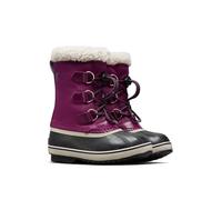 Sorel Yoot Pac Nylon WP, Botas de nieve impermeables, Unisex niños, Wild Iris Dark Plum Youth Collection 2024, 34 EU