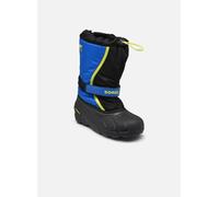 Sorel Flurry Boot, Botas de nieve, Unisex niños, Black Super Blue Youth Collection 2024, 34 EU