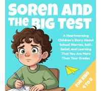 Soren and the Big Test: Growth Mindset Story for School Anxiety Helping Kids Believe in Themselves