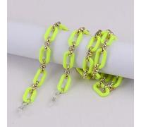 SOREZE Cadena de Botones acrílicos para Gafas, Cadena para Mujer, máscara antipérdida, Gafas de Sol Colgantes, Cordones, Correa de sujeción, Collar de Cuerda