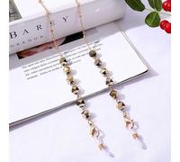 SOREZE Cadena de Gafas para Mujer, máscara con Cuentas de Cristal, Marco de Cadena, Gafas de Sol antipérdida, cordón, Correa para el Cuello, Montura, Gafas, joyería