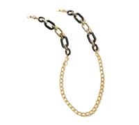 SOREZE Cadenas de máscara para anteojos, Cadena de Botones acrílicos, Gafas de Sol, Soporte de cordón para Gafas, cordón para Gafas de Lectura, Collar con Correa, Collar de Cuerda