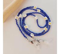 SOREZE Collar con Correa para máscara de Cuentas Coloridas, Cadena para Gafas, Soporte para Gafas, cordón para Gafas de Sol para Mujeres y niñas, cordón para Gafas