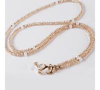 SOREZE Collar con Correa para máscara de Cuentas Coloridas, Cadena para Gafas, Soporte para Gafas, cordón para Gafas de Sol para Mujeres y niñas, cordón para Gafas