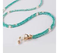 SOREZE Collar con Correa para máscara de Cuentas Coloridas, Cadena para Gafas, Soporte para Gafas, cordón para Gafas de Sol para Mujeres y niñas, cordón para Gafas