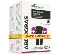 Soria Natural Abdogras - Actúa sobre el Metabolismo Ayudando a Reducir la Grasa Abdominal - Extractos de Melisa, Mora y Artemisa - Acelerador Metabolismo Quema Grasa - PACK2