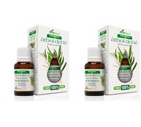 Soria Natural Aceite de Árbol de Té - Potente Antiséptico Natural, Ayuda Mejora la Salud de la Piel, Acné, Hongos, Picor - Aceite Esencial 100% Puro - Botella de 15 ml (Paquete de 2)