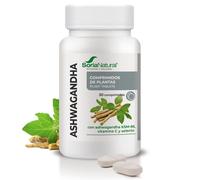 Soria Natural Ashwagandha KSM-66 Comprimidos - Con Vitamina C y Selenio - Rendimiento Físico y Mental - Ayuda a Mantener la Energía - Equilibrio Emocional - 30 comprimidos
