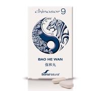 Soria Natural Chinasor 09 Bao He Wan - Apoya la conservación de la armonía - Ayuda a Regular la Digestión - Plantas Medicinales de Origen Asiático - Con Ingredientes Naturales - 30 Comprimidos de 1,5g