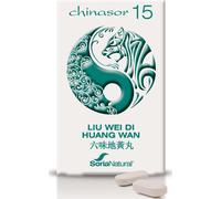 Soria Natural - Complemento Chinasor 15 Liu Wei Di Huang Wan - Tonifica el Yin - 30 comprimidos
