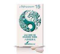 Soria Natural - Complemento Chinasor 15 Liu Wei Di Huang Wan - Tonifica el Yin - 30 comprimidos