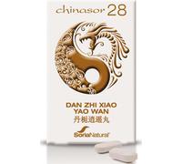 Soria Natural Chinasor 28 Dan Zhi Xiao Yao Wan - Comprimidos de la Gran Tranquilidad- Armonizan el Hígado y Bazo o Estómago - Plantas Medicinales de Origen Asiático - 30 comprimidos de 1,5 g.
