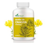 Soria Natural Colestagra - Perlas Aceite de Onagra con Vitamina E - Alivia los Síntomas Premenstruales, Mejora la Salud de la Piel y el Cabello 100 perlas