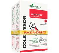 Soria Natural COLESTESOR - Levadura de Arroz Rojo, Berberis, Alcachofa, Coenzima Q10 y Policosanol - Complemento Natural para Controlar Colesterol y Trigliceridos - PACK2