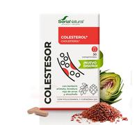 Soria Natural COLESTESOR - Levadura de Arroz Rojo con Coenzima Q10, Extracto de Alcachofa, Policosanol | Complemento Alimenticio Natural para Controlar Colesterol y Trigliceridos | 30comprimidos 800mg