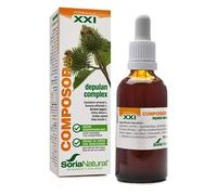 Soria Natural Composor 19 Depulan Complex- Favorece la Desintoxicación, Limpieza Interna - Mejora la Función Hepática y Renal - Botella de 50ml