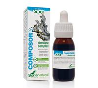 Soria Natural Composor 21 Obestane Complex - Hinojo, Fucus, Alcachofera, Té Verde, Frángula, Minerales y Vitamina B6 - Ayuda a Controlar Tu Peso - Ayuda en las dietas de Control de Peso - 50ml