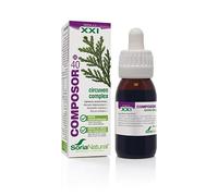 Soria Natural Composor 40 Circuven - Alivio Piernas cansadas, Favorece la Circulación de Retorno - Castaño de Indias, Ciprés, Hamamelis,Rusco, Vitamina C - Bote de 50mL